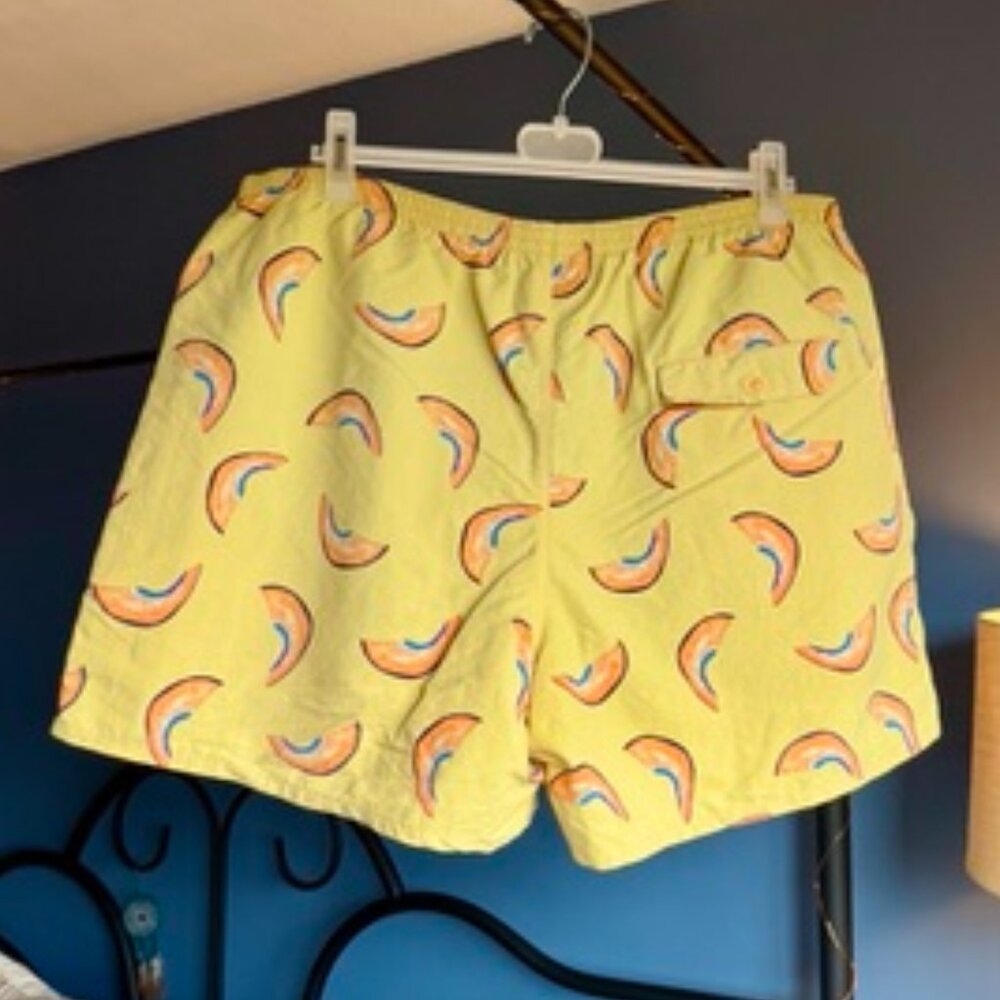 Patagonia Yellow Melon Swim Shorts - Picture 4 of 9